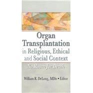 Organ Transplantation in Religious, Ethical, and Social Context: No Room for Death
