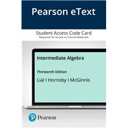 Pearson eText Intermediate Algebra -- Access Card