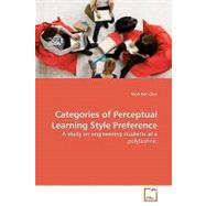 Categories of Perceptual Learning Style Preference