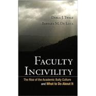 Faculty Incivility The Rise of the Academic Bully Culture and What to Do About It