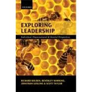 Exploring Leadership Individual, Organizational, and Societal Perspectives