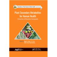 Plant Secondary Metabolites for Human Health: Extraction of Bioactive Compounds