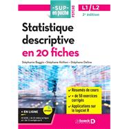 Statistique descriptive en 20 fiches : Licence 1 et Licence 2