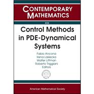 Control Methods in Pde-dynamical Systems