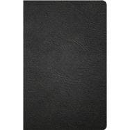 NASB Large Print Personal Size Reference Bible, Black Genuine Leather, Indexed