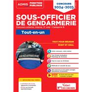 Concours Sous-officier de gendarmerie - Catégorie B - Tout-en-un - Vidéos offertes : 4 entretiens...