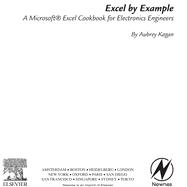 Excel by Example : A Microsoft Excel Cookbook for Electronics Engineers