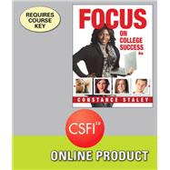 CSFI 2.0 for Staley's FOCUS on College Success, 4th Edition, [Instant Access], 1 term (6 months)