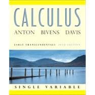 Calculus: Early Transcendentals Single Variable