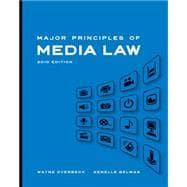 Major Principles of Media Law, 2010 Edition