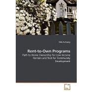 Rent-to-own Programs