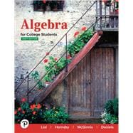 Algebra for College Students