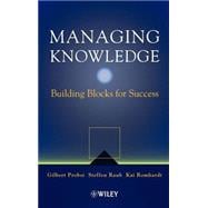 Managing Knowledge Building Blocks for Success