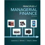 Principles of Managerial Finance,9780133507690