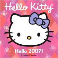 Hello Kitty Hello 2007! Mini Wall Calendar