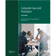 Corporate Law and Procedure
