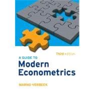 A Guide to Modern Econometrics, 3rd Edition
