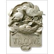Bird Garden Welcome Sign