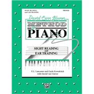 David Carr Glover Method for Piano  Sight Reading and Ear Training       Primer Level