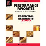 Performance Favorites, Vol. 1 - Flute Correlates with Book 2 of Essential Elements for Band