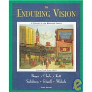 Enduring Vision Vol. 2 : A History of the American People: Since 1865