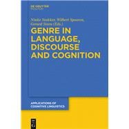 Genre in Language, Discourse and Cognition