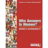 Progress of the World's Women 2008/2009, Who Answers to Women?: Gender and Accountability