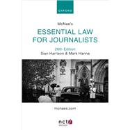 McNae's Essential Law for Journalists,9780192847706