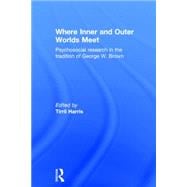 Where Inner and Outer Worlds Meet: Psychosocial Research in the Tradition of George W Brown