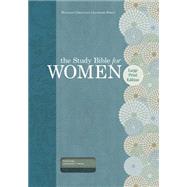 The Study Bible for Women: HCSB Large Print Edition, Teal/Sage LeatherTouch, Indexed