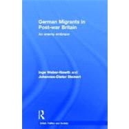 German Migrants in Post-war Britain: An Enemy Embrace