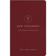 KJV Pocket New Testament with Psalms and Proverbs, Crimson LeatherTouch