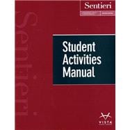 SENTIERI-STUDENT ACTIVITIES MANUAL