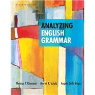 Analyzing English Grammar Plus MyLab Writing -- Access Card Package