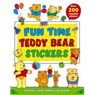 Fun Time Teddy Bear Stickers Sticker And Colour-In Playbook With Over 200 Reusable Stickers