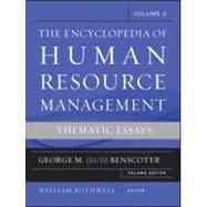 Encyclopedia of Human Resource Management, Critical and Emerging Issues in Human Resources