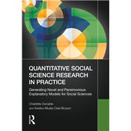 Quantitative Social Science Research in Practice