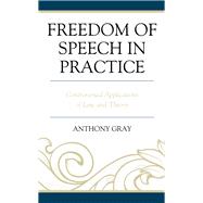 Freedom of Speech in Practice Controversial Applications of Law and Theory