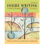 Inside Writing A Writer’s Workbook, Form A