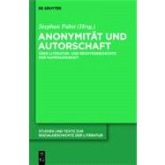 Anonymitat Und Autorschaft