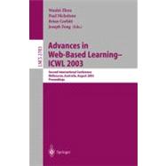 Advances in Web-Based Learning- Icwl 2003