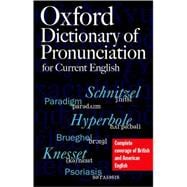 Oxford Dictionary of Pronunciation for Current English,9780198607724