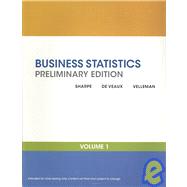 Business Statistics Preliminary Edition, Vol. I