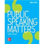 Public Speaking Matters [Rental Edition]