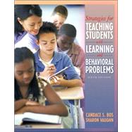 Strategies For Teaching Students With Learning And Behavior Problems