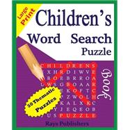 Children's Word Search Puzzle Book