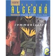 Advanced Algebra : Explore, Communicate, and Apply 1997