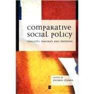 Comparative Social Policy Concepts, Theories and Methods