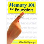 Memory 101 for Educators