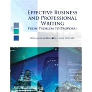 Effective Business and Professional Writing: From Project to Proposal